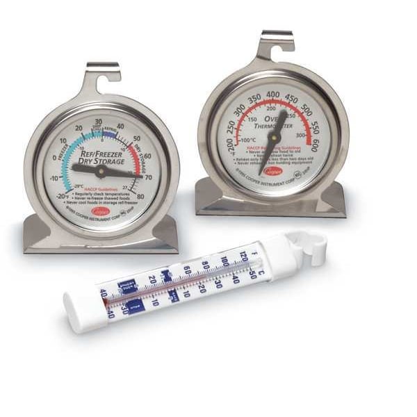 Cooper-Atkins 535-0-8 Analog Mechanical Food Service Thermometer With -20 To