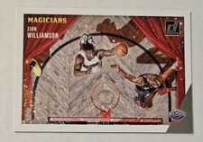 ZION WILLIAMSON 2021-22 Panini Donruss - Magicians #8 Pelicans