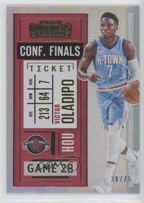 2020-21 Panini Contenders Conference Finals Ticket 38/75 Victor Oladipo #82 0eo6