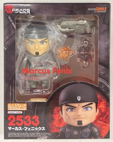 FIGURINE OFFICIELLE GEARS OF WAR MARCUS FENIX NENDOROID #2533