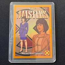 🦄DF 2025 TOPPS FINEST MARVEL X-MAN '97 COMMON ORANGE /25 MOIRA MACTAGGERT #42