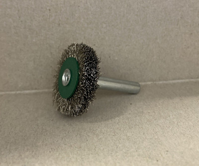 10X Lessmann Rundbürste Ø 30 mm Drahtstärke 0,2 mm Edelstahl 6 mm; 413.342