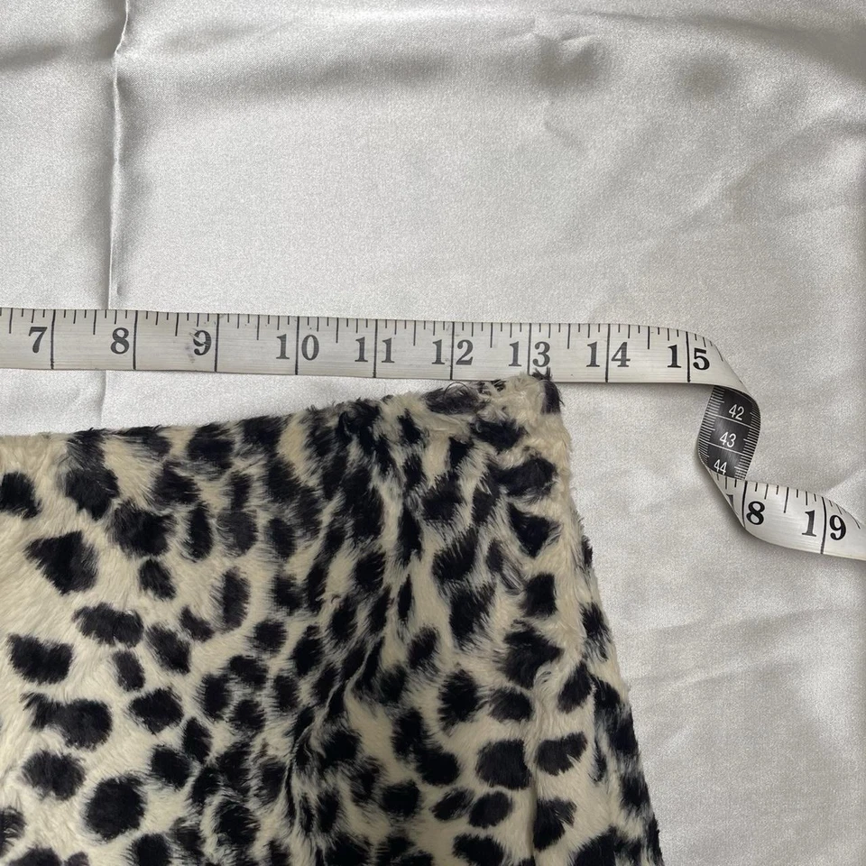 Falda Lápiz Karen Kane Imitación Piel Estampado Leopardo - Y2K Glam Midi (Talla 6) Foto 4 de 4