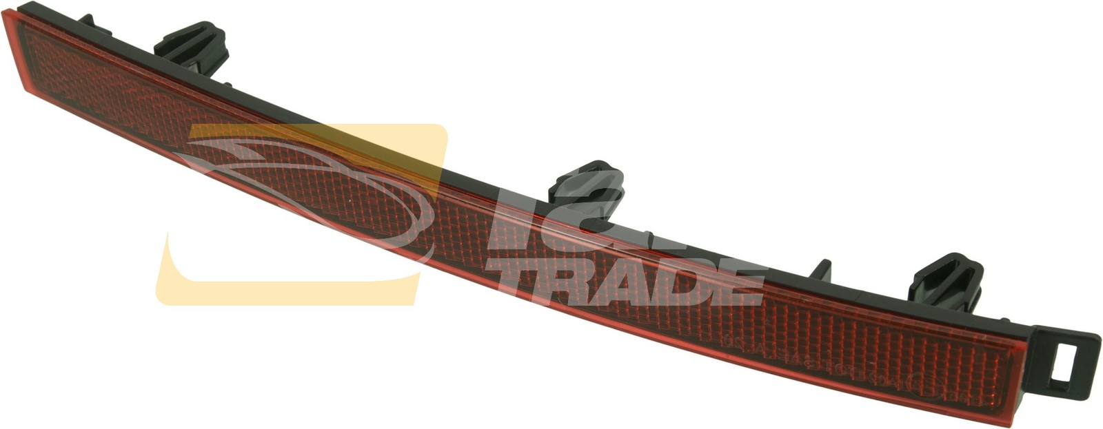 Réflecteur de pare-choc arrière gauche rouge pour VW Tiguan R-Line 2020-2023