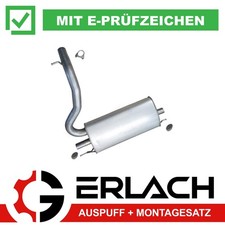 Endschalldämpfer für Volvo S60 V60 1.6 Drive/D2 10493