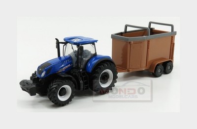 Burago New Holland T7.315 Traktor + Viehspedition 1:40 BU31656-525611 Modus