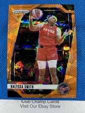 2024 #137 Nalyssa Smith Panini Prizm WNBA Orange Ice Prizm Fever