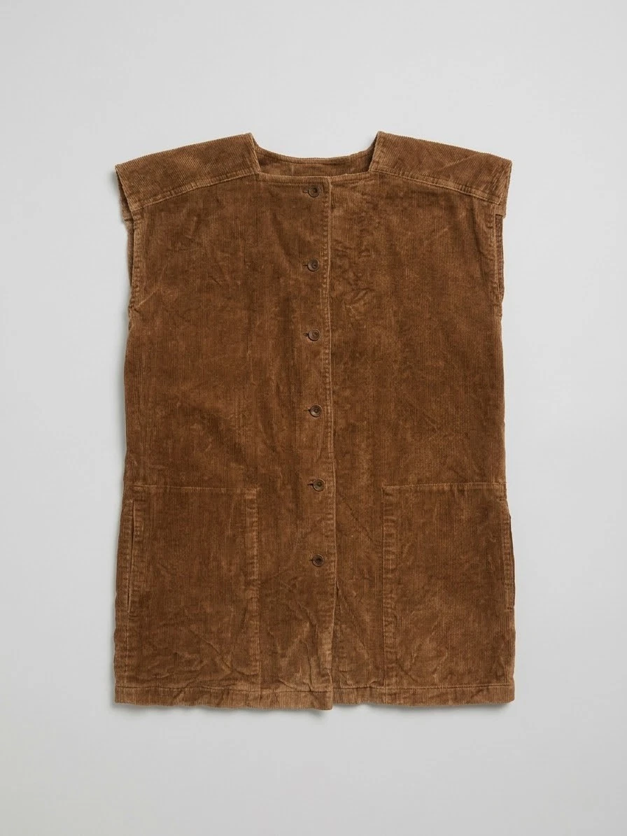 ISSEY MIYAKE vintage 80s I.S. Sport Corduroy  Brown Unisex S Size Archive Avant image 2