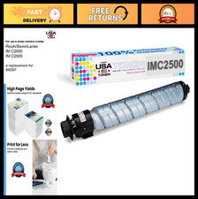 Compatible Black Toner Cartridge for Ricoh Lanier Savin IM C2000 C2500 - USA Mad