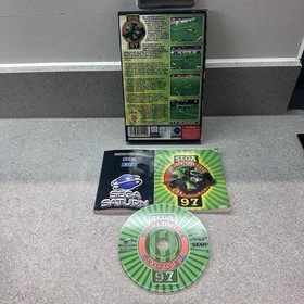 Sega Worldwide Soccer 97 Sega Saturn PAL UK Video Game, Complete in Box