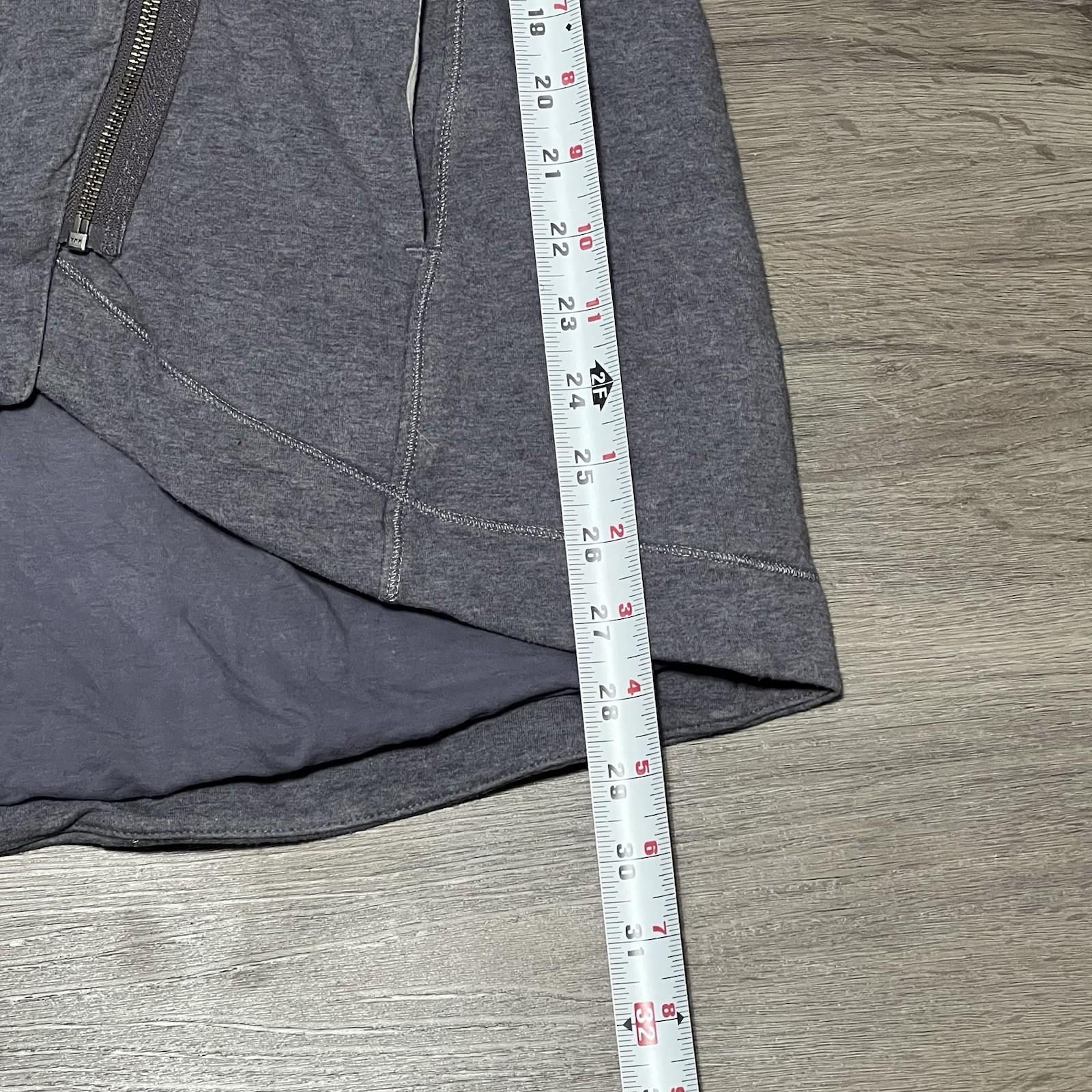 Lululemon 4 Method Wrap Jacket Asymmetrical Zippe… - image 8