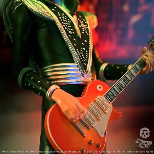 Kiss Destroyer The Demon Starchild Spaceman Catman Set Of 4 statue KNUCKLEBONZ - Photo 15 sur 21