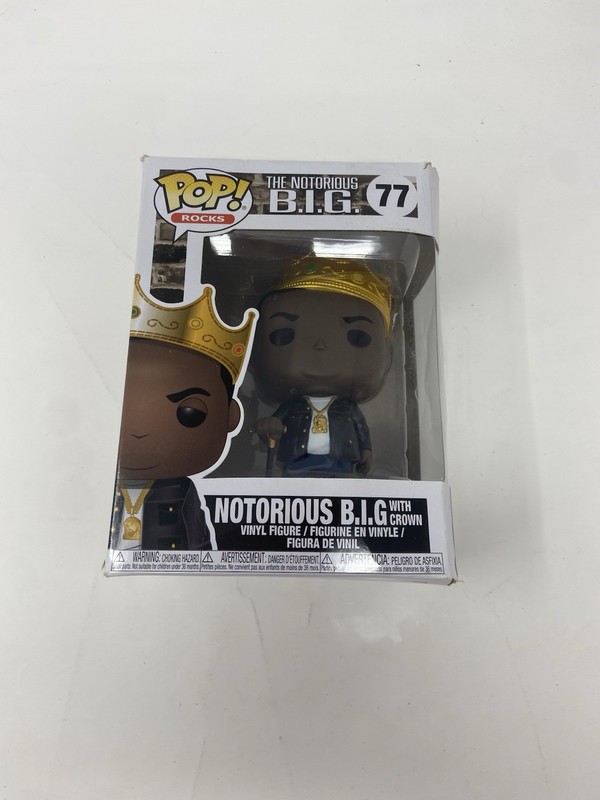 Funko Pop! Vinyl: Notorious B.I.G. - Notorious BIG #77 NIDB ~Protected