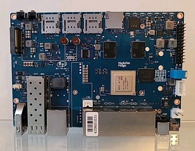Banana Pi BPI-R4 MediaTek Flogic with 2.5G ETH and PoE support