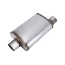 Exhaust Muffler 2.25 Inletoutlet 2.25 Inletoutlet 20 Overall Length
