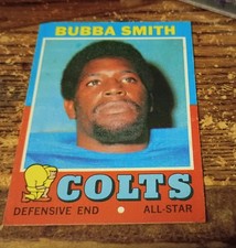 1971 Bubba Smith Topps NFL Football Card #53 HOF EX-MINT Baltimore Colts