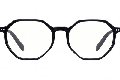 Blaulicht blockierende Brille Unisex TR90 leichtes Gestell schwarz UV400