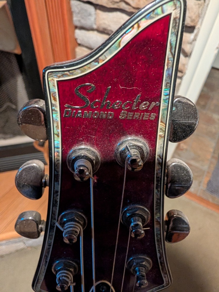 Schecter Diamond Series Hellraiser C-1 FR Black Cherry EMG