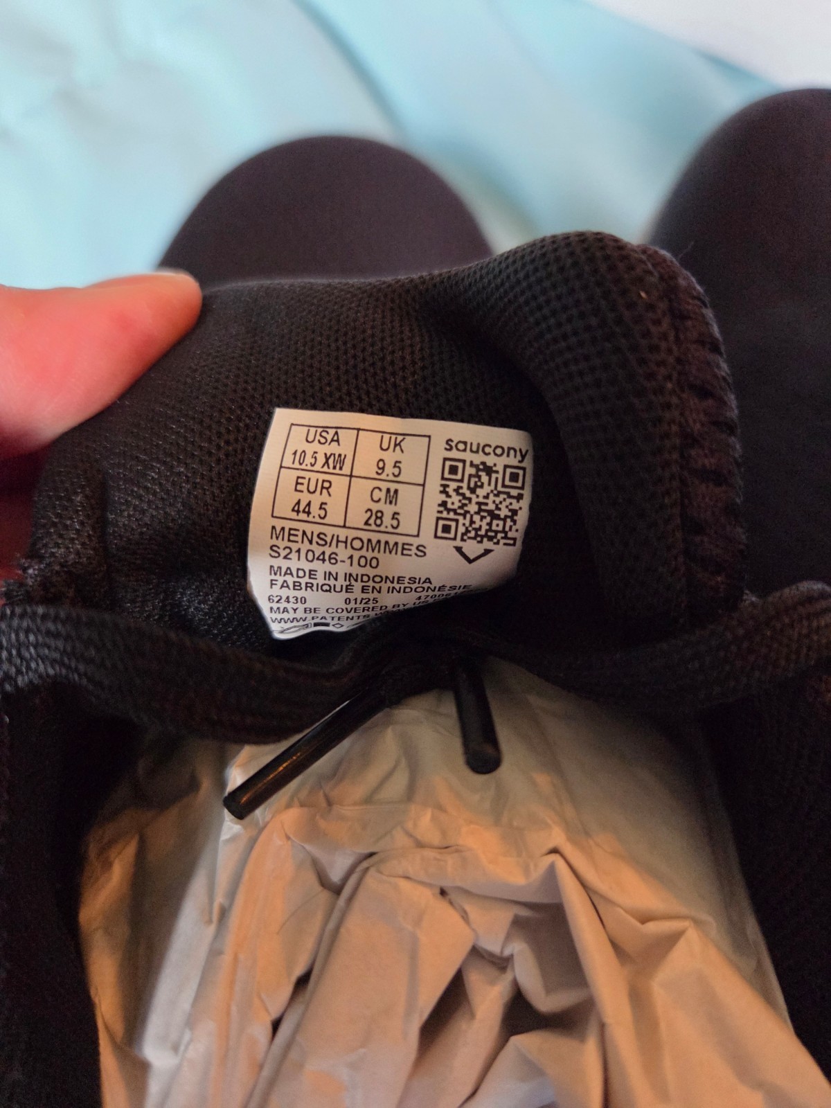 SAUCONY MEN'S ECHELON 10 Running Shoe Black/Silver NEW Size 10.5 XW EXTRA WIDE thumbnail 3