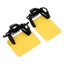 2 Pcs Shooting Glasses Lens Eye Side Safety Shields for Clip Patch Frames