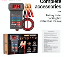 12V Car Battery Tester | Load Analyzer & Capacity Checker with LED Display St