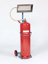 NIES Gas Flaschen Wagen Modellserie F1 Heizstrahlerwagen f&uuml;r 33 kg Propan