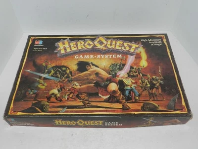 MB HEROQUEST gioco da tavolo del 1989 - COMPLETO al 100% OTTIMO