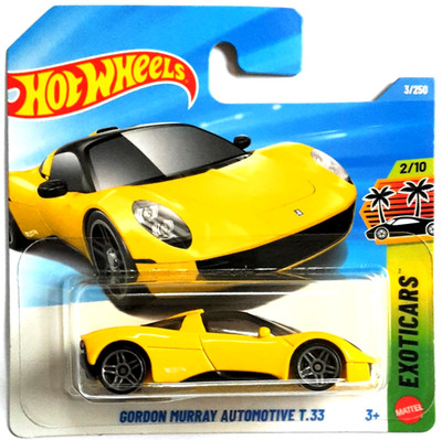 Hot Wheels Gordon Murray Automotive T.33 gelb 2026 Exoticars 2/10 OVP
