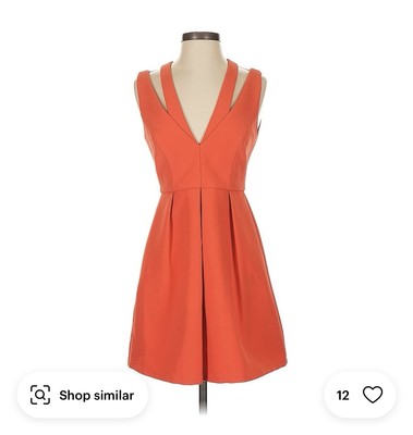 ebay cocktail dresses size 12 BCBGMAXAZRIA Women's Sleeveless Red Cocktail Dress, Size 4, New Without  Tags