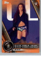 2020 Topps WWE Wrestling Women's Division ORANGE Trading Cards Pick From List