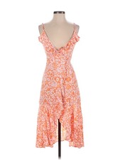 Minkpink Women Orange Cocktail Dress XS