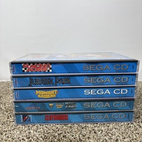 Sega CD Game Lot CIB Tested Lot Of 5 Great Condition 