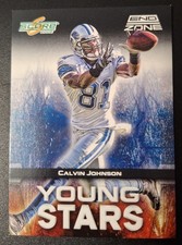 2008 Score ~ Young Stars ~ End Zone ~ Calvin Johnson ~ 6/6 ~ Lions ~ Megatron