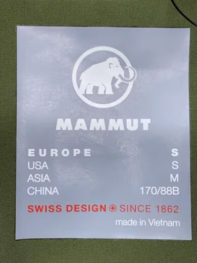 MAMMUT Jacket/ Medium/ Polyester/ Green/ Solid Co… - image 3