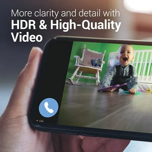 BOSMA X1 INDOOR HOME SECURITY CAMERA SYSTEM 1080P HDR - BLACK - Image 3 of 4