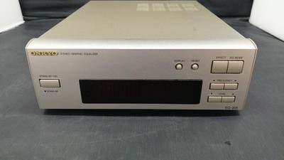 Onkyo EQ-205 Stereo Audio Sound Processor Vintage Graphic Equalizer Gebraucht