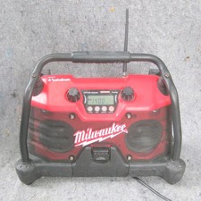 Milwaukee Tools Job Site Radio Powered By Rockford Fosgate 49-24-0200 - Tested