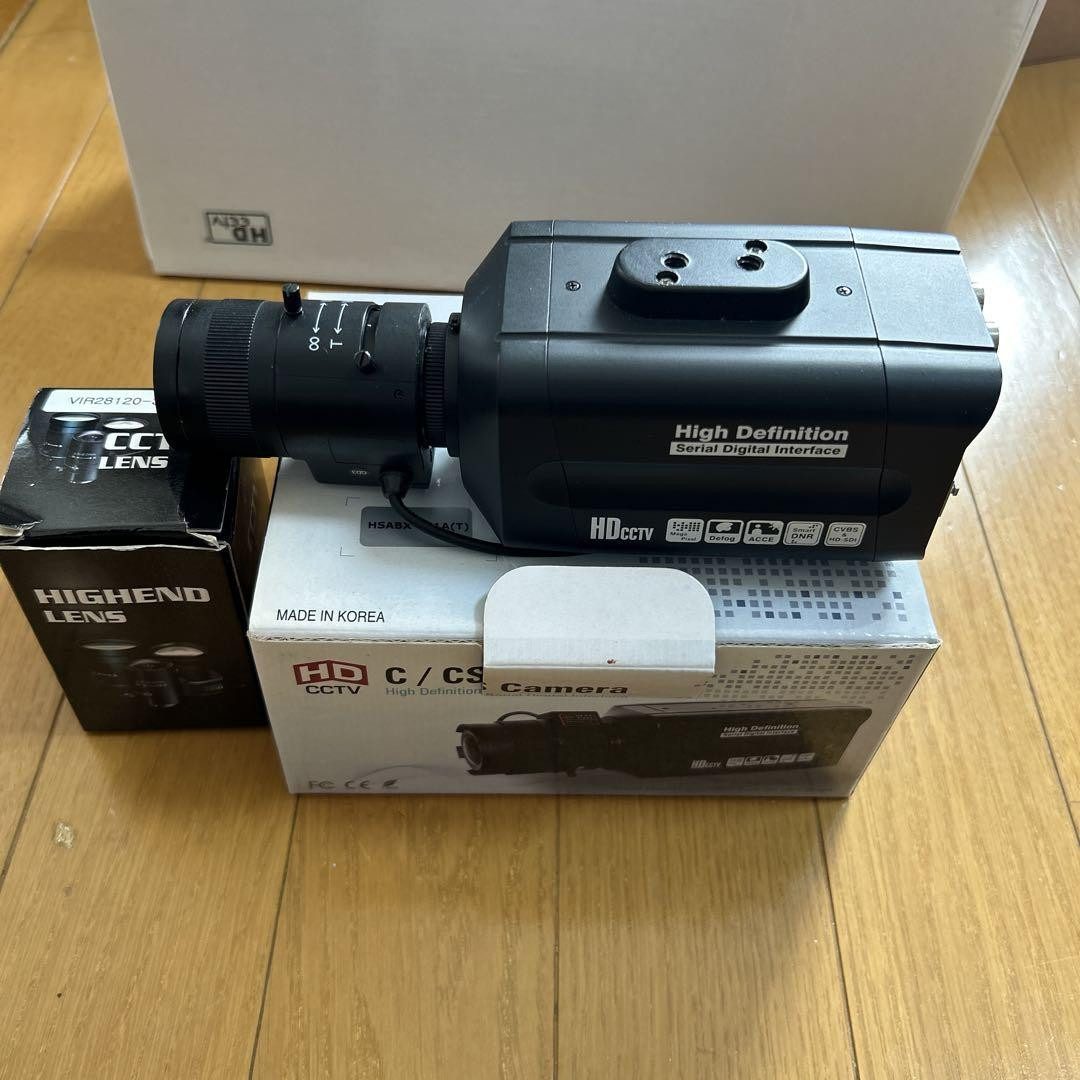Security Camera HD-SDI C CS Camera & Tamron 3M Lens-image