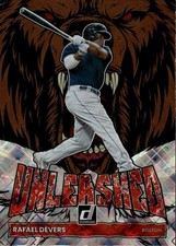 2022 Donruss Rafael Devers #UL-9 Unleashed Diamond Boston Red Sox 23F