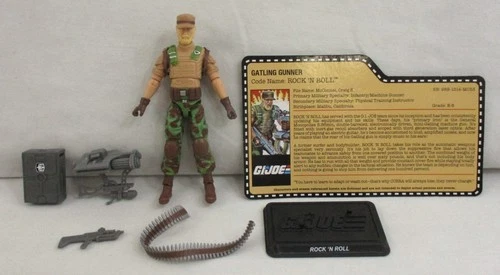 G.I. Joe ROCK N ROLL v2 Figure Complete 2018 Collector's Club Exclusive FSS