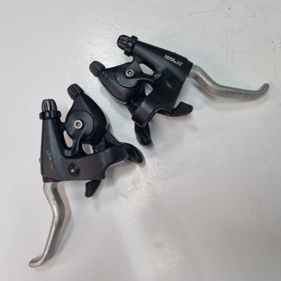 Shimano Deore XT ST-M096 3x7 brake/shifter lever combined integrated Pair of mtb - Image 3 of 4