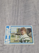 1972 Topps #13 John Riggins RC New York Jets Rookie Card - C335