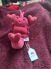 Jellycat Love Me Lobster, Retired , with Tags