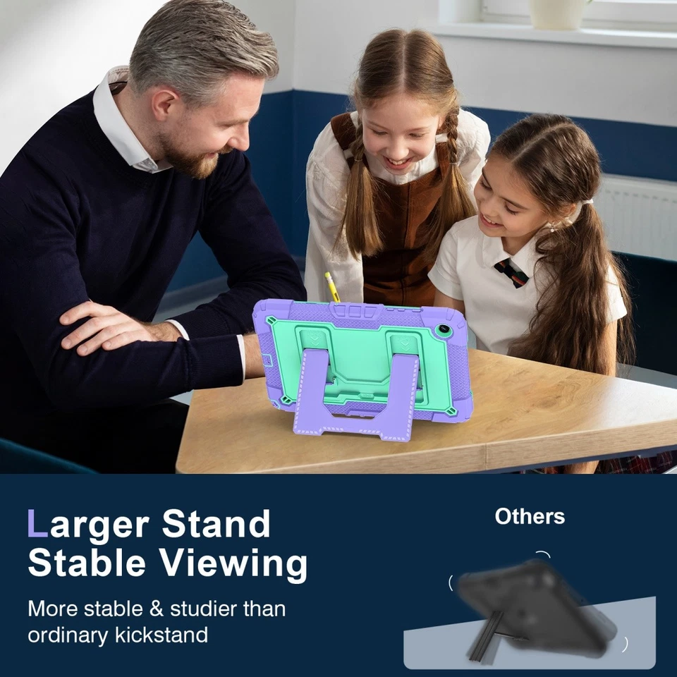 For Samsung Galaxy Tab A9 Plus 11" Shockproof Heavy Duty Stand Tablet Case Cover - Image 4 of 4