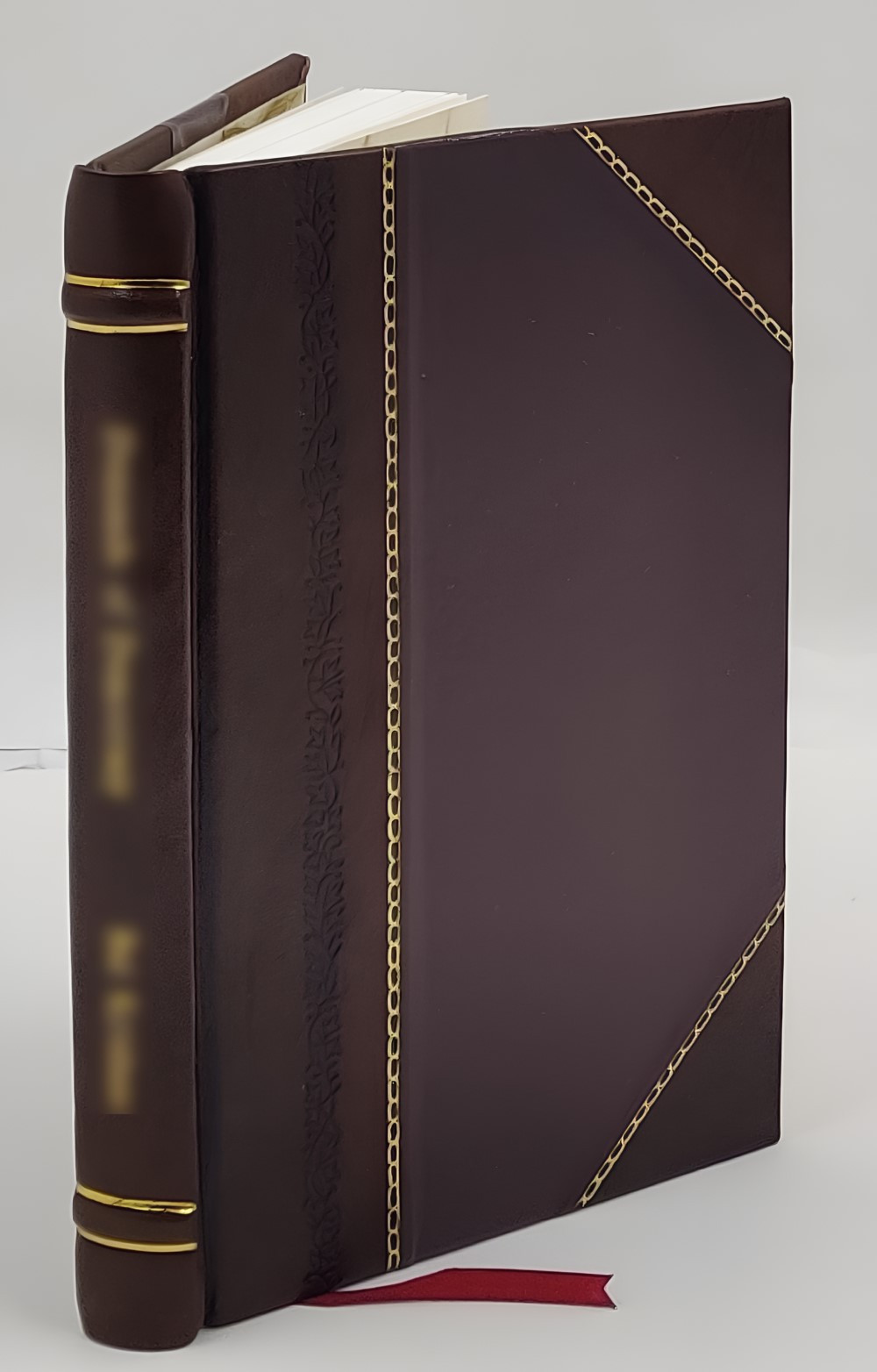 Leather Bound Journal of Major Robert Rogers 1918 by William L Clements-image