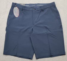 Pantalones Cortos de Golf Greg Norman ML75 Microlux Para Hombres 36 Azul Marino Play-Dry Performance G7S9H902