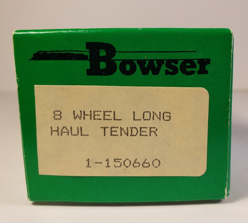 Bowser 8 Wheel Long Haul Tender  1-150660 | Condition: New