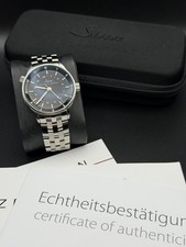 Sinn 6060 Frankfurt World Time Automatic Black Dial 3 Time Zones - NO Reserve 9