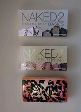 Lotto Mini Palette URBAN DECAY: Naked2 Naked3 Naked Sin tutte nuove con scatole