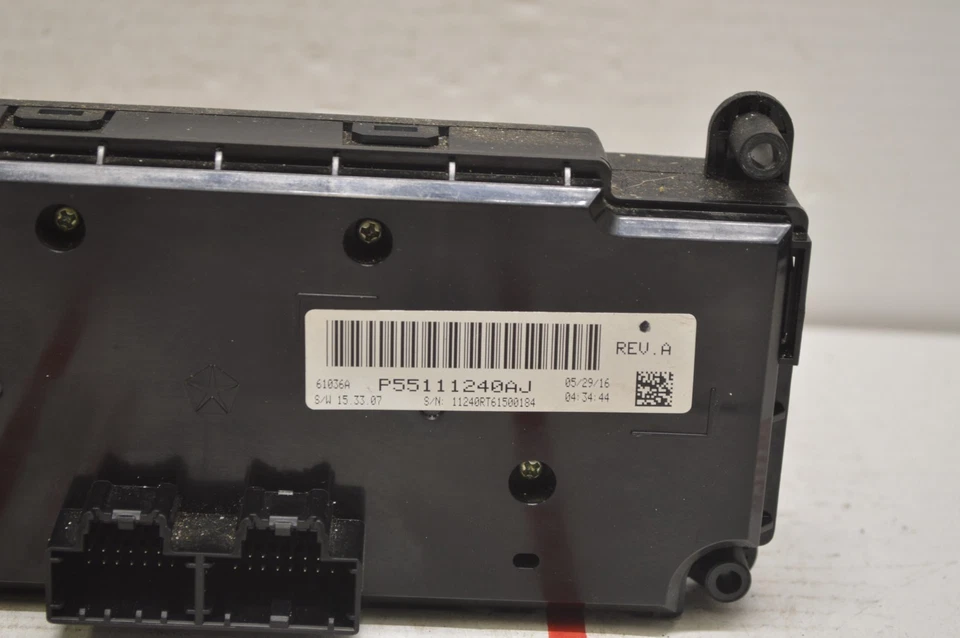 Grand Caravan 2011 2020 unidad de control de clima calefacción aire acondicionado temperatura climatización CI53#017 Foto 3 de 4